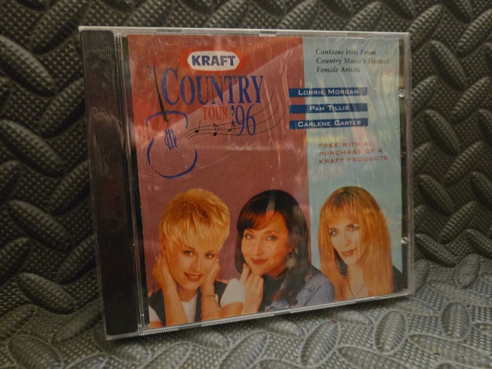 Kraft Country Tour 96 CD Sealed Promo Lorrie Morgan Pam Tillis